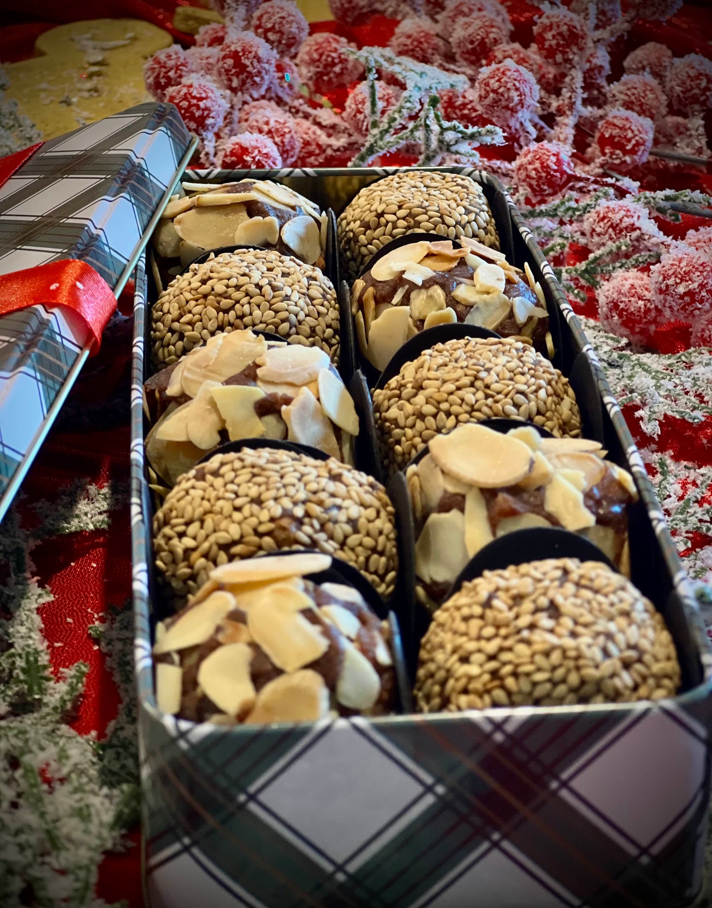 Date Delight w/ Roasted Walnuts/Sesame